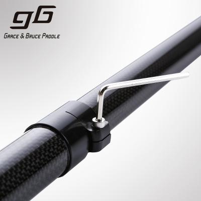 China Hot Sale Carbon Fiber Durable Carbon Fiber Adjustable Dragon Boat Paddle for sale