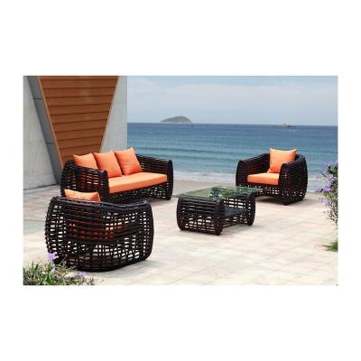 China Factory Sale Widely Used Outdoor Various Sets Sofa Luxury Patio UV Resistance Patio Garden Sofa for sale