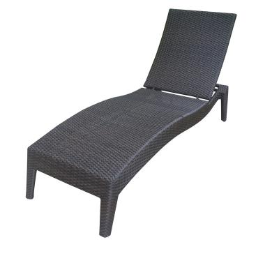 China UV Resistance Modern Outdoor Wicker Furniture Garden Sun Swinging Pool Lounge Chair for sale