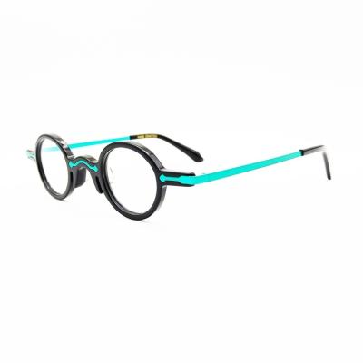 China Other Best Quality Promotional Men's Sunglasses Fashion Custom Simple Glasses Frame Acetate Glass Optical Frame for sale