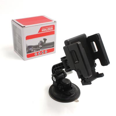 China Adjustable High Quality 360 Degree Rotating Black Color Strong Suction Cup Car Phone Holder for sale