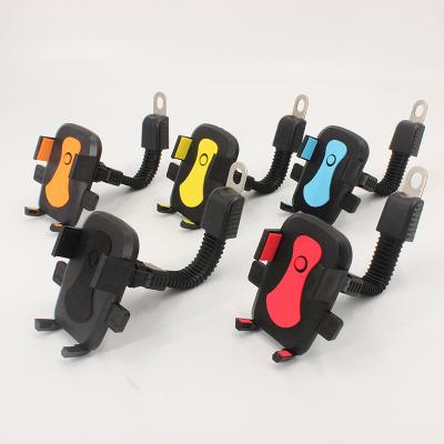 China Adjustable Factory Direct Sale Stable Anti Shaking Convenient Installation Safe Motorcycle Phone Holder for sale