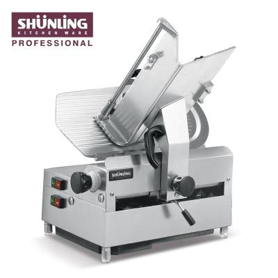 China Commercial Automatic Hotels Vertical Steak Slicer Machine for sale