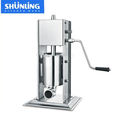 China Hotels Industrial Manual Shunling Food Machinery Sausage Filler Machine For Sale for sale