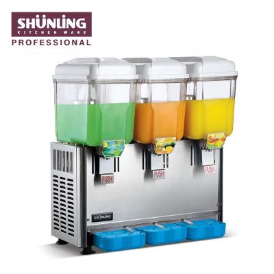 China 12L / Reliable R134a Cold / Hot Electric Juice Orange Shunling Dispenser 610*470*690mm for sale