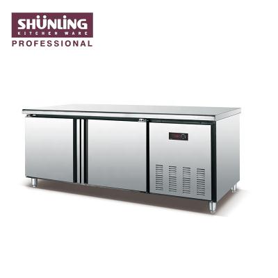 China Commercial Refrigerated Single-Temperature Undercounter Fridge Freezer Worktable for sale