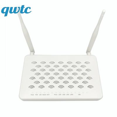 China 4GE+1TEL+USB+WIFI F609 V5.2 2.4G FTTH External Antenna Wifi Router Onu Gpon Ontario Modem Fiber Optic Transmission F609 V3 for sale