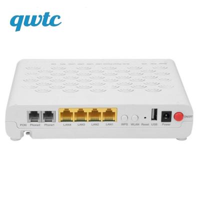 China Fiber Optic Signal Transmission F660 V5 V6 V5.2 Ontario 4FE 2TEL 1USB WiFi FTTH Network Terminal Fiber Optic Router GPON ONU GPON ONU for sale