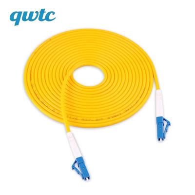 China Indoor Outdoor FTTH LC/UPC - LC/UPC High Performance 1m/2m/3m/5m 0.9mm/2.0mm/3.0mm Polish Singlemode Simplex Fiber Optic Patch Cord for sale