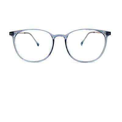 China Trendy Trendy Stainless Steel Metal Eye Glass Frames Ultem Clear Eyewear Wholesale for sale