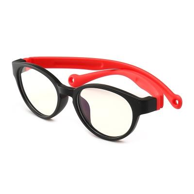 China TPEE TPEE Kids Good Quality Promo Blue Light Blocking Optical Frames 2021 Eco-Friendly Kids Favored Computer Glasses for sale