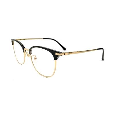 China Retro Retro Best Quality Top Grade Ultem Stainless Steel Show Metal Eyeglass Frames New Top Frames for sale