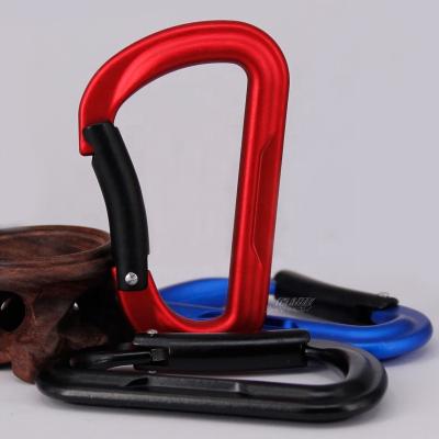 China High Quality Baichao 8 D Two Color Aluminum Alloy Carabiner Hooks for sale