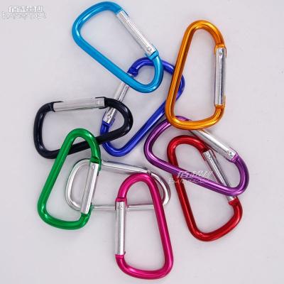 China Heavy Industry 7 D Ring Snap Hooks Aluminum Alloy Carabiner for sale