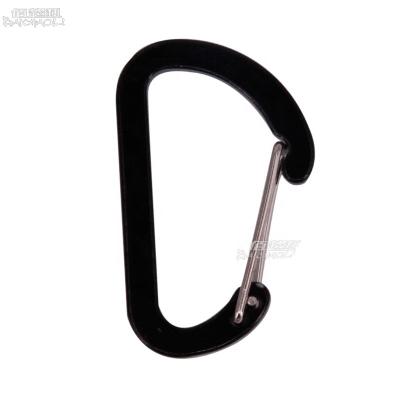 China Heavy Industry Baichaoli 4 D Squash Aluminum Alloy Carabiner Hooks for sale