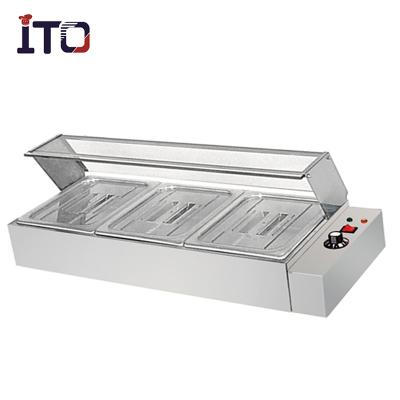 China 100% Manufacture BM23 Commercial Kitchen Equipment For School Restaurant Hotel Hospital Portable Electric Hot Bain Marie for sale