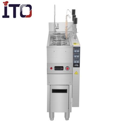 China Factory price stainless steel commercial automatic rising and lowering electric pasta cooker JL 001 for sale