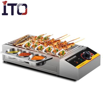 China Easily Cleaned Kitchen Appliances GRILL Indoor Stove Barbecue Smokeless Grill for sale