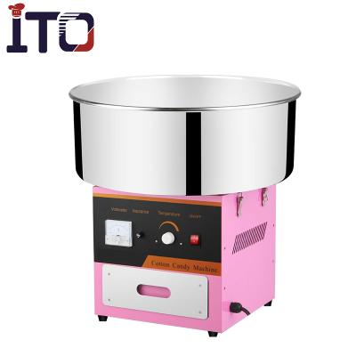 China Electric vegetable processing plant high efficiency cotton candy machine candy cotton floss machine for sale