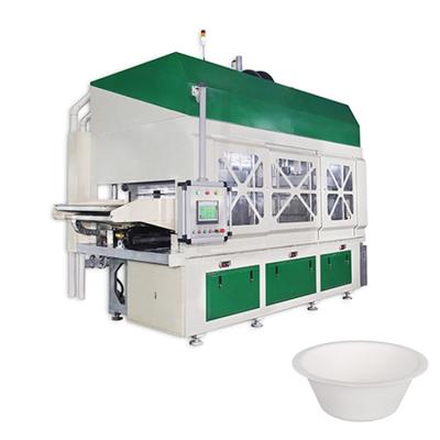 China Factory Plant Fiber Pulp Molding Biodegradable Paper Plate Tableware Making Machine Production Line for sale