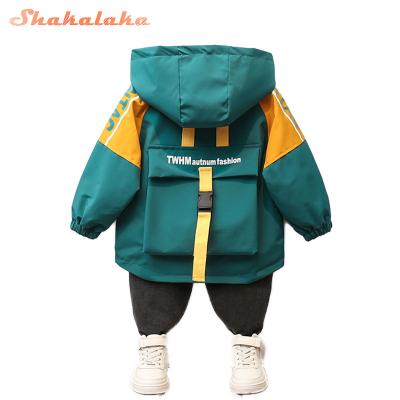 China New Trend Autumn Spring Kids Casual Windbreaker Jacket Boy Soft Jacket Outerwear Children Clothes for sale