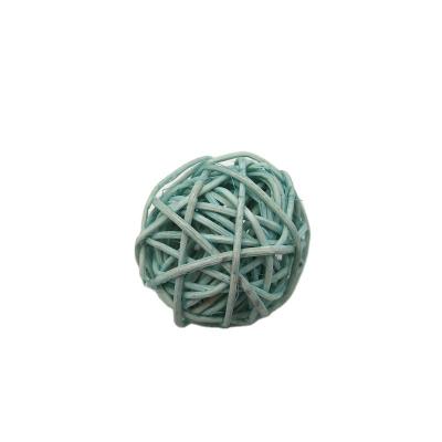 China Nature Color Wicker Rattan Ball Christmas Decoration for sale