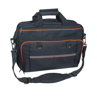 China Polyester Tool Bag, Merchant Pro Tech Bag with Laptop Pocket Tools, Black and Orange from Klein for sale