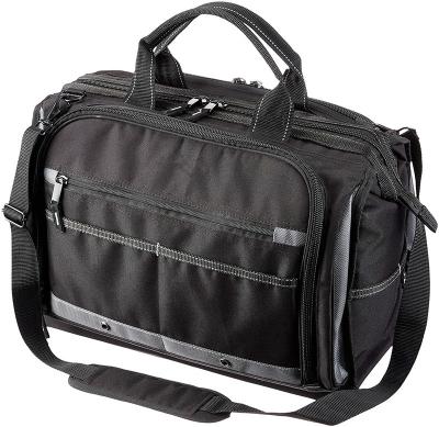 China 19 X 8.3 X 14.2 Inches Polyester Electrician'S Tool Bag - 50-Pocket 4.87 Pounds for sale