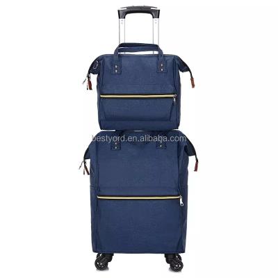 China Eagle Creek Expanse Drop Bottom Polyester Rolled Fleece 24 Inch Luggage, Stone Gray for sale