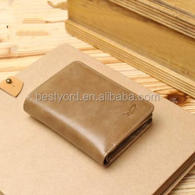 China Fashoion Hot Selling Real Leather Men'S Wallet Genuine Leather Men'S Wallet for sale