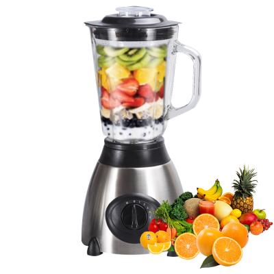 China Commercial Home Kitchen 2in1 Electric Blender Professional Juice Blender Mixer Grinder Blender for sale