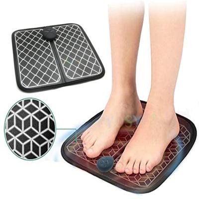 China Portable EMS Healthy Stimulator Mat Foot Circulation Foot Care Electric Foot Massager Best Selling Foot Care for sale