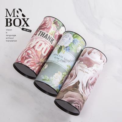 China Wholesale Round Tube Gift Box Paper Tube Gift Box Round Tea Gift Box for sale