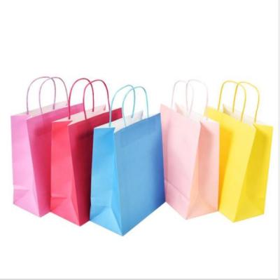 China Factory Wholesale Custom Colors Fruit Paper Bag Recyclable Shopping Bag for sale