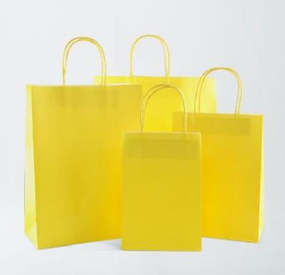 China Recyclable Cheap Custom Colors Paper Tote Bag for sale