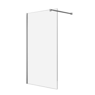 China EUROPEAN Hot Sale Shower Walkin Shower Panel with Shelf Bathroom Wetroom for sale