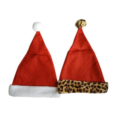 China Merry Christmas Felt Holiday Decoration Felt Santa Hat Christmas Decoration Supplies for sale