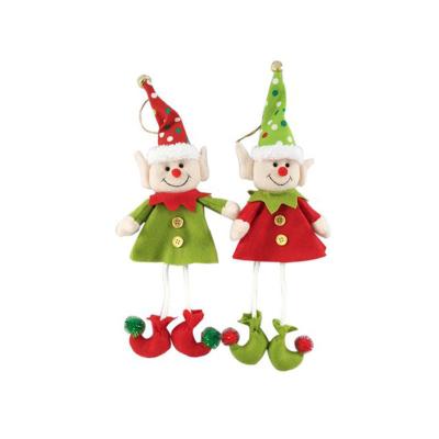 China Rustic Classic Christmas Helper Christmas Elf Christmas Tree Decorating Santa Helper Felt Craft for sale