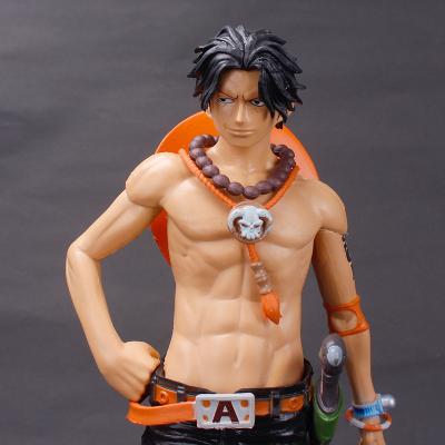 China PVC Figure One Pirate King Sailing Lufei Ultra Hand Fire Boxing Esca Two Sanji Solon Gift Ornaments for sale