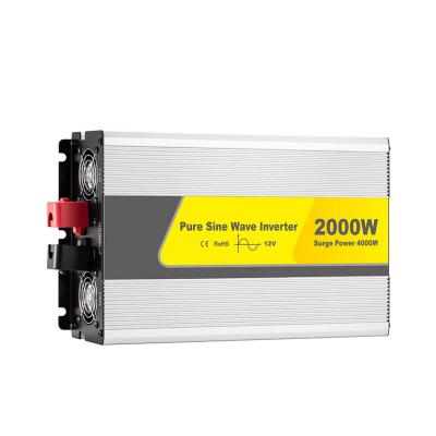 China 12v 24v 300w 500w 500watt 800w 1000w 1000watt 1kw 6kw Solar Off Grid Pure Sine Wave Power Inverter Inverter For Home 396*180*78mm for sale