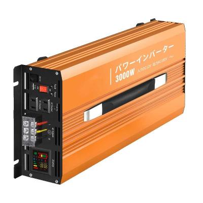 China 500w 1000w 3000w 5000w frequency remote control 12v 24v 48v switching to 100v sine wave inverter with digital display HWDY-312 for sale