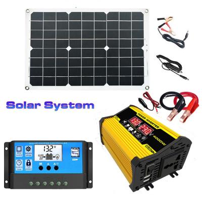 China Portable Home Buying On Grid Microinverter Power Supply Diy Solar Panel Energy System Kit For Home for sale