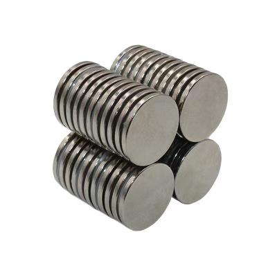 China High Quality Industrial Magnet Materials Permanente N52 Ndfeb Neodinium Strong Magnetic Circular Magnet for sale