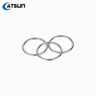 China Factory Wholesale Price Hot Durable Iorn Rustproof Shower Curtain Hooks Chrome Polished Curtain Rings for sale