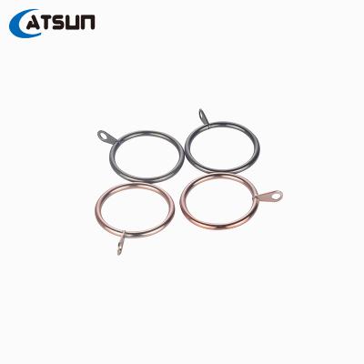 China 2020 Hot Durable Metal Iron Curtain Ring Hooks Clips 40mm 50mm 100mm Style for sale