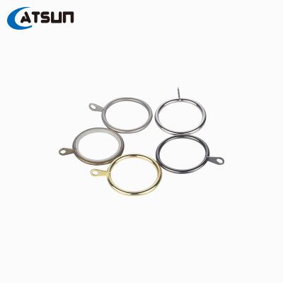 China Double Shower Rod Curtain Ring Hooks Slip Formed Bathroom Hangers Economical And Reliable Durable for sale