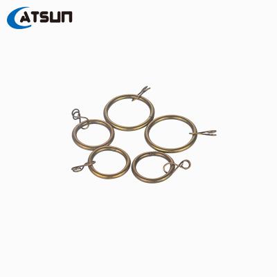 China Durable Curtain Clips Metal Window Curtain Ring With Clip Rings 32MMCurtain Wholesale 42MM 37MM for sale