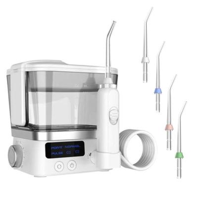 China Outer Wash Tooth Cleaner Electric Water Jet Pick Dental Flosser Oral Irrigator for sale