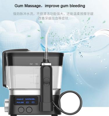 China Outdoor White Whitening Water Waterflosser Power Dental Flosser Oral Irrigator for sale