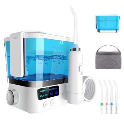 China Hotel 10 Degree Moods Water Flosser Storage Portable Family Oral Irrigator Use for sale